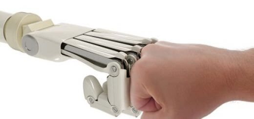 robotica kinderhand en robothand boks
