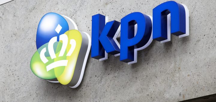 KPN logo op muur Jaarcijfers KPNagentschap KPN Health