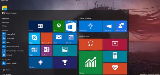 Windows 10 sterttegels