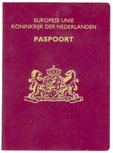 paspoort Nederland paspoortgegevens