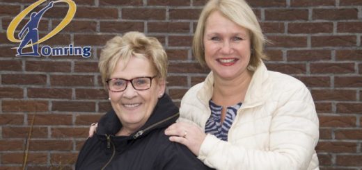 Hennie Brink en Cathy Zwaag van Omring. Foto: Marcella van Beusekom