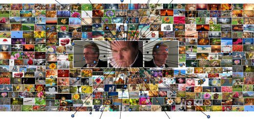algoritme foto met speldenpuntjes