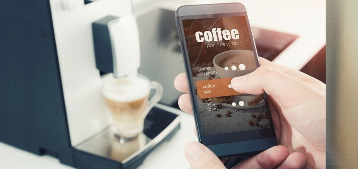 Nestlé koffieapparaat met app