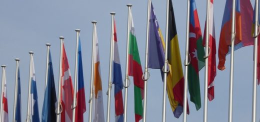 Europese vlaggen in top