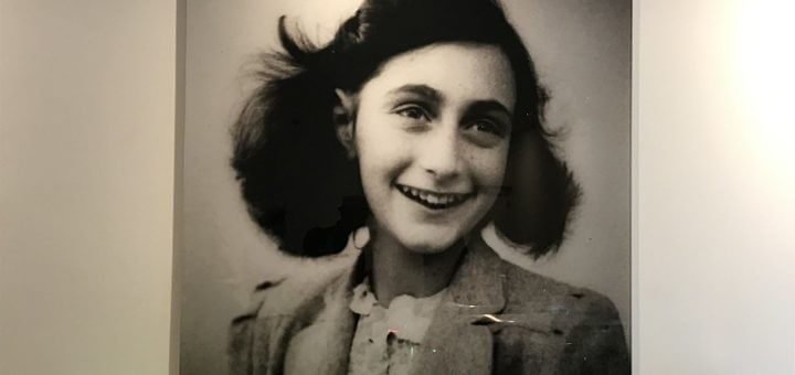 Anne Frank foto in Anne Frankhuis