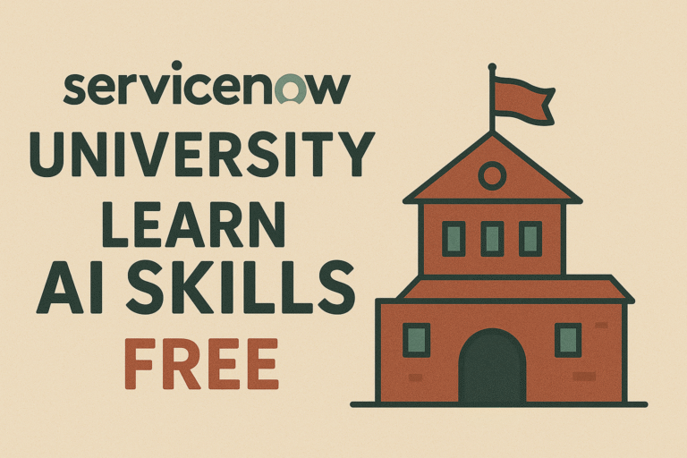 ServiceNow lanceert University voor AI-gerichte skills in veranderende arbeidsmarkt