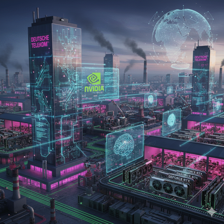 Deutsche Telekom en Nvidia bouwen grote AI-fabriek in Europa