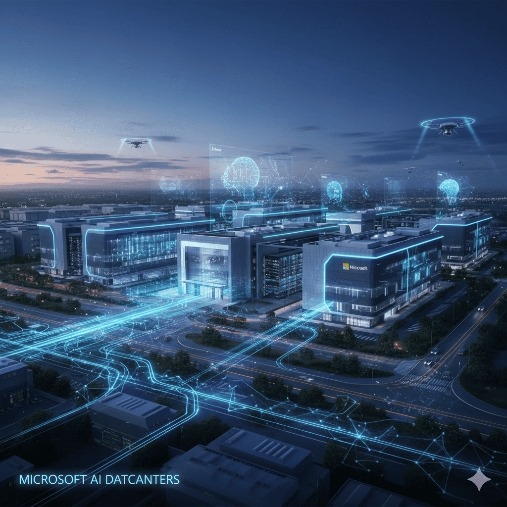 Microsoft introduceert nieuwe aanpak voor bouw AI-datacenters met focus ...