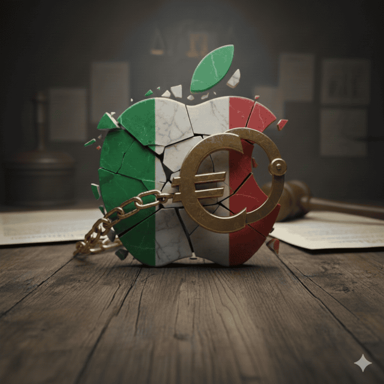 Opnieuw Europese miljoenenboete voor Apple, dit keer in Italië