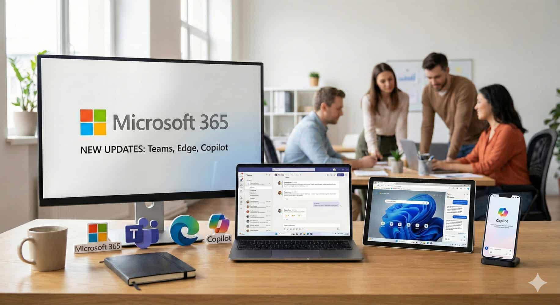 Microsoft 365 krijgt grote updates voor Teams, Edge en Copilot