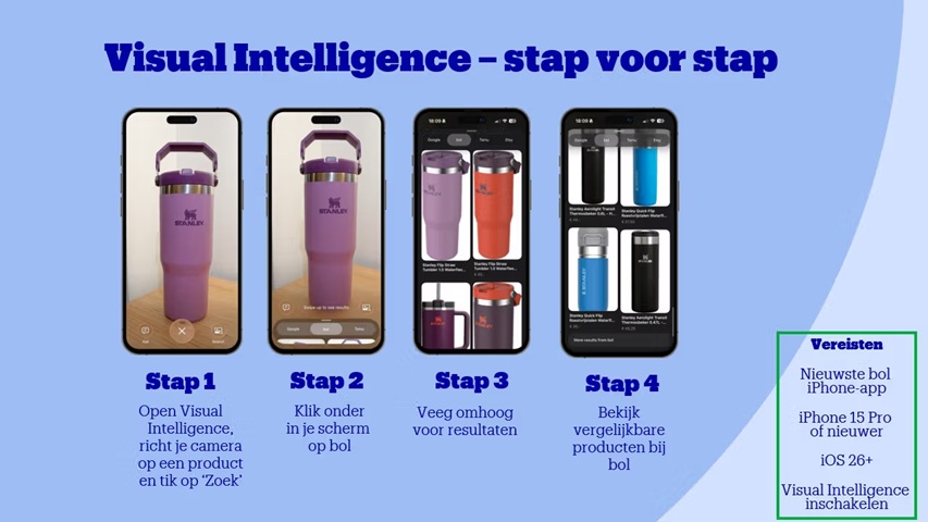 Een groep mobiele telefoons met verschillende kleuren cups.