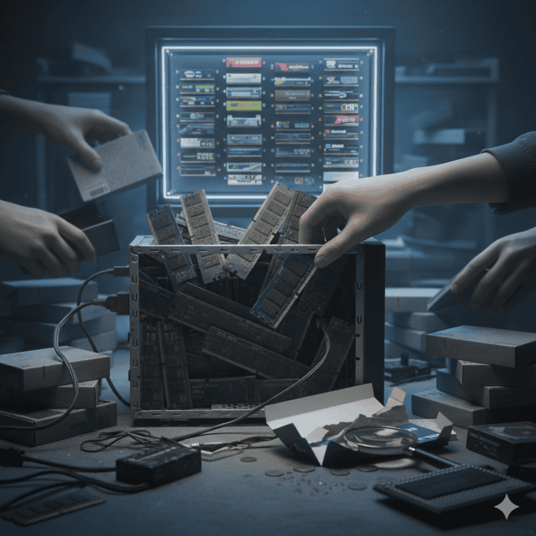 Geheugencrisis leidt tot herintroductie producten en vernuftige hardware