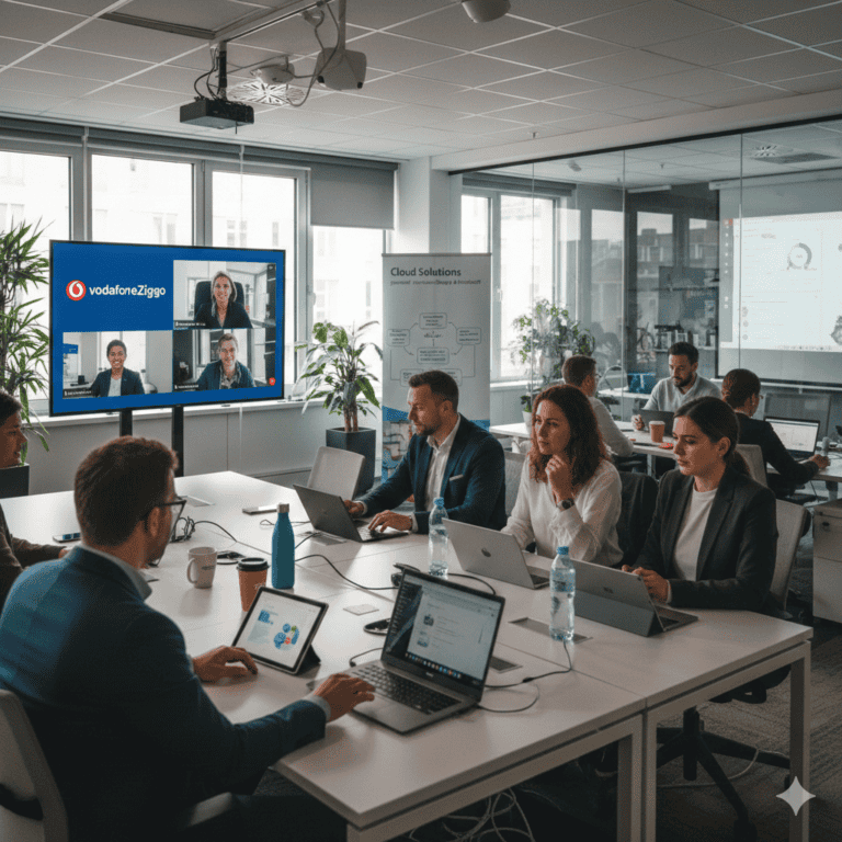 Vodafone en Microsoft slaan handen ineen: digitale werkplek voor MKB in één pakket