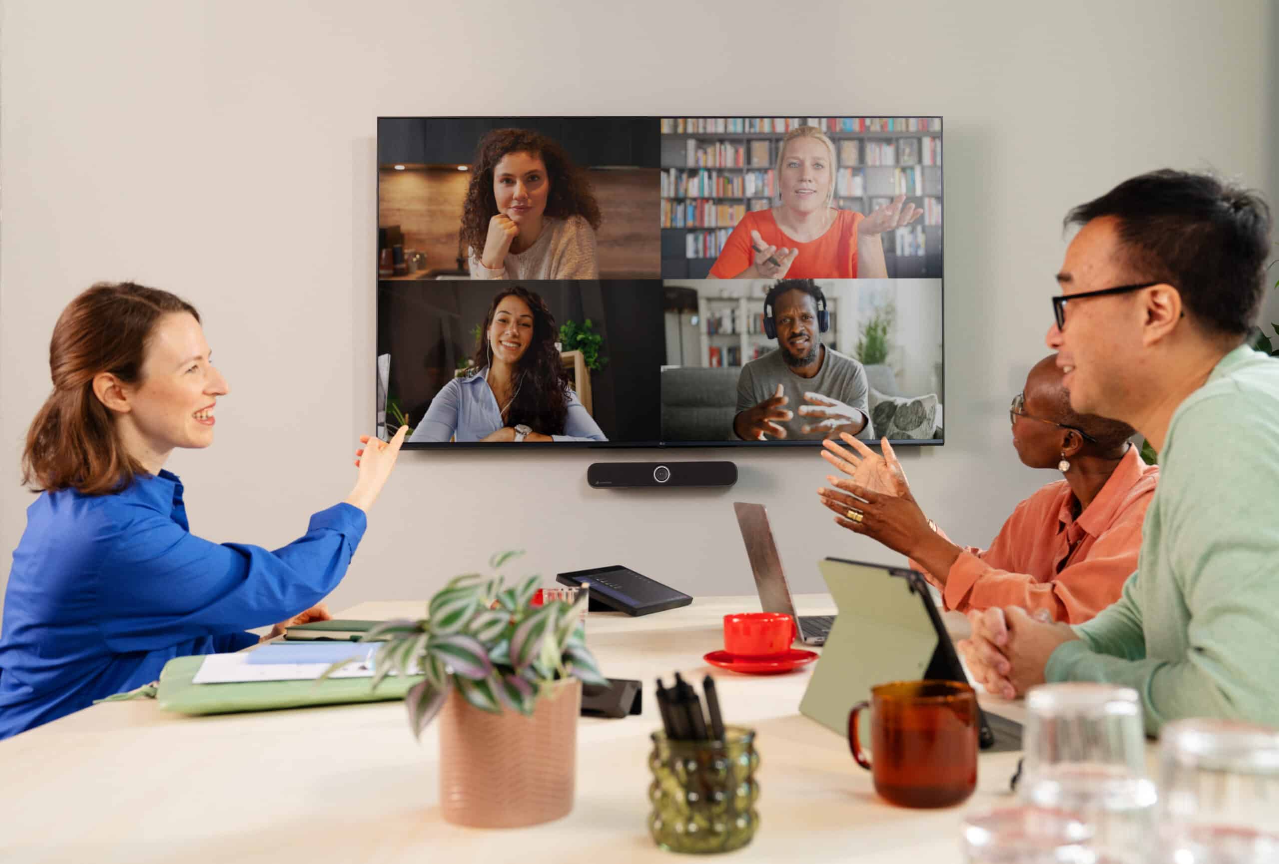 Image for the article: ClickShare combineert MDEP met gebruiksgemak voor videoconferencing