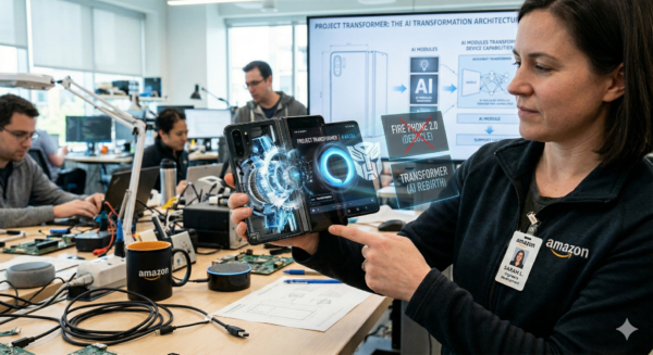 Amazon werkt volgens geruchten aan nieuwe smartphone