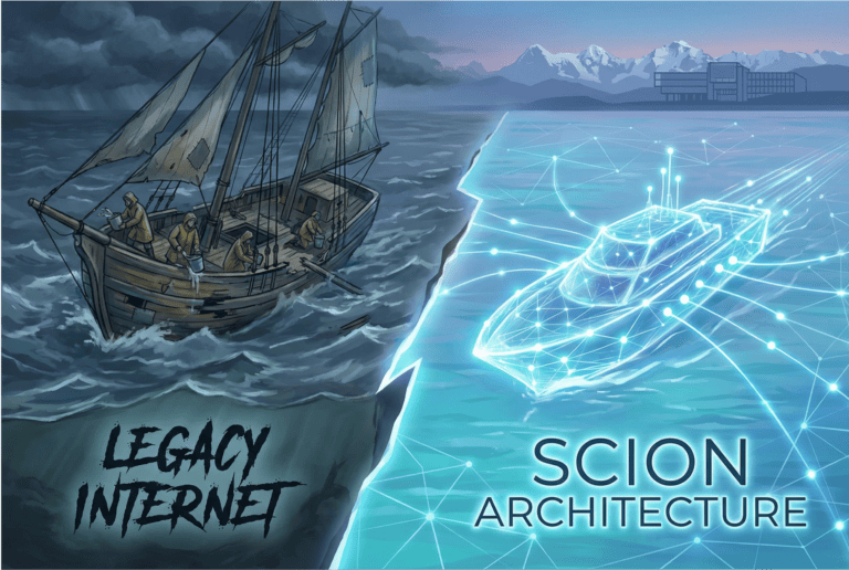 SCION: het vangnet onder het oude internet