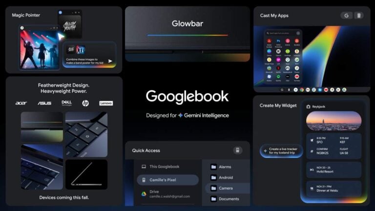 Google lanceert Googlebook: AI-laptop van nieuwe generatie