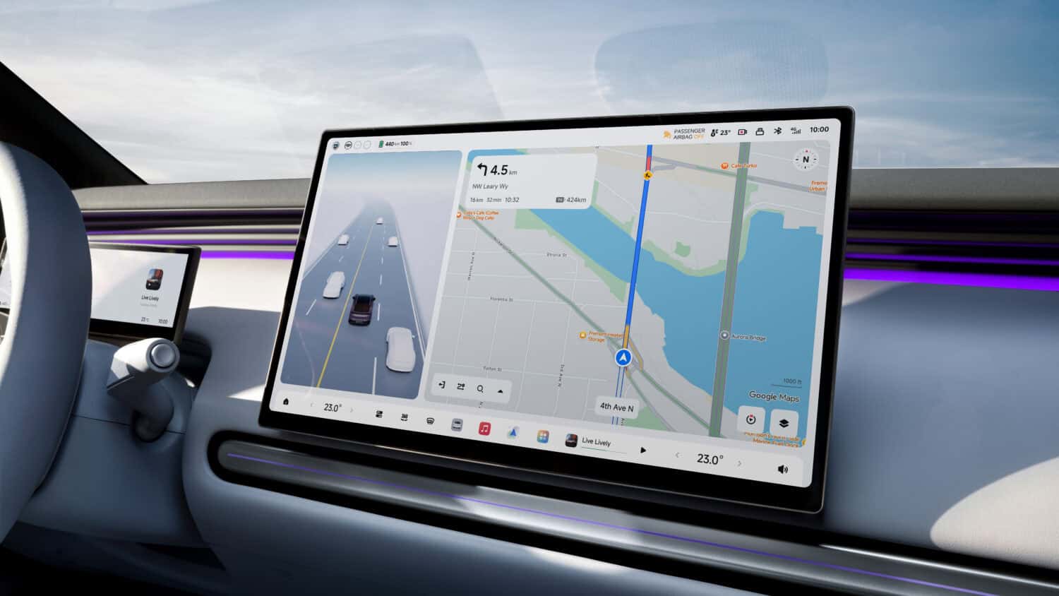 Central Touchscreen (Google UI) -16_9