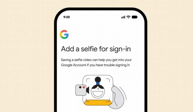 Google laat gebruikers inloggen met videoselfie als back-up