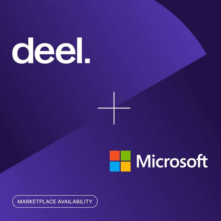 Deel brengt internationale payroll- en HR-diensten naar Microsoft Marketplace-omgeving