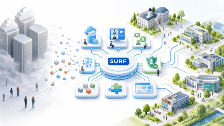 SURF bouwt soevereiniteit stap voor stap