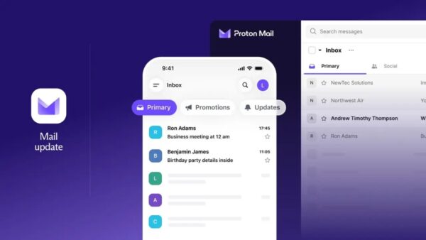 Proton Mail introduceert automatische inbox-categorieën