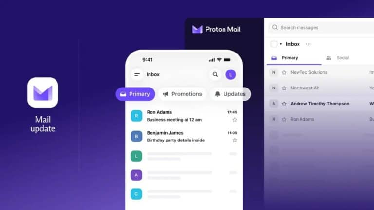 Proton Mail introduceert automatische inbox-categorieën