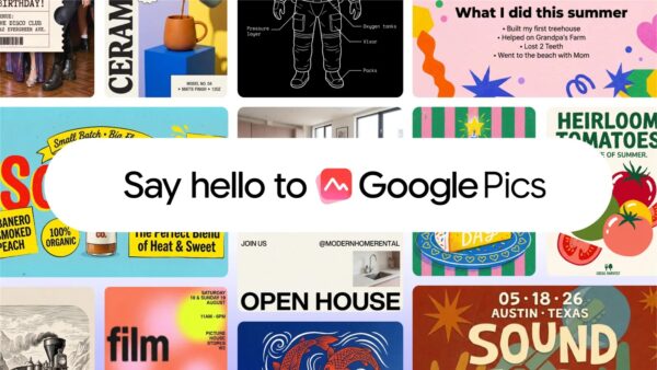 Google Pics brengt AI-beeldbewerking naar Workspace
