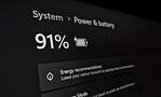 Microsoft werkt aan batterijwidget voor Windows 11